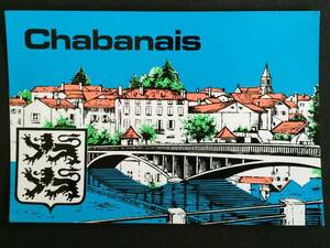 外国のポストカード Chabanais シャバネス フランス ビュバー A