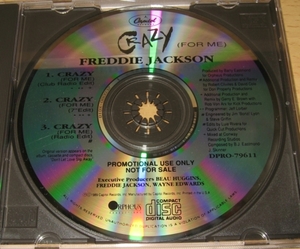 ★CDS★Freddie Jackson/Crazy (For Me) (Remix)★PROMO★Jeff Lorber★C+C Music Factory/C&C★フレディ・ジャクソン★NEW JACK SWING★