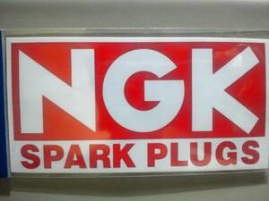 「NGK SPARK PLUGS」ステッカー