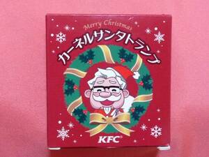  ultra rare! Kentucky Fried Chicken car flannel Sanders car flannel sun ta playing cards *