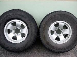 WEDS KEELER Weds key la-4WD 8J +2 6H non-genuine aluminum 285/75R16 studless G072 LAND FJ CRUISER Cruiser 80 Land Cruiser SAFARI Safari 