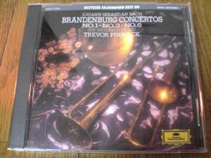 CD「バッハ：ブランデンブルク協奏曲第１、3&6番 ピノック」★