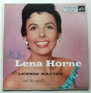 ◆ LENA HORNE / It ' s Love ◆ RCA LPM-1148 (dog:dg) ◆ W