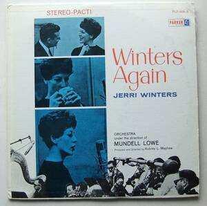 ◆ JERRI WINTERS / Winters Again ◆ Charlie Parker PLP-808-S (yellow) ◆