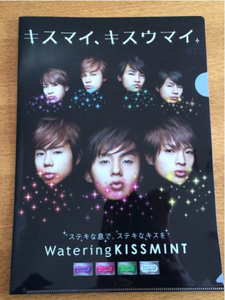 Kis-my-ft2 x Kiss Mint Kiss My A4 Clear File не для продажи