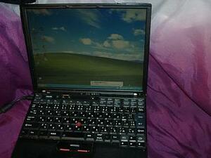 ■IBM ＴｈｉｎｋｐａｄＸ４１ノートXP /０．９９Ｇ/３３．５Ｇ・■■