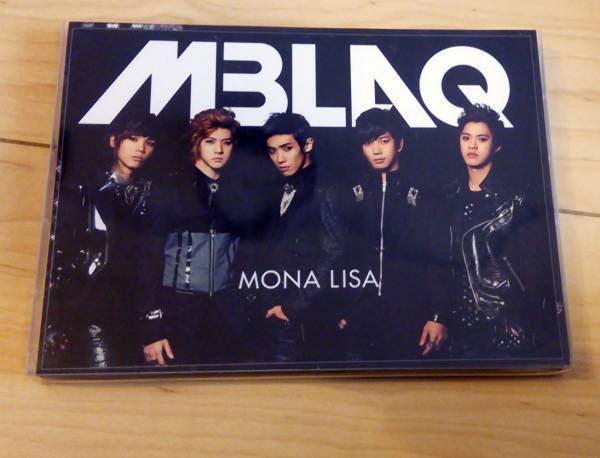 MBLAQ CD+DVD MONA LISA 初回限定盤A エムブラック 送料無料 即決
