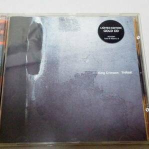 【純金 蒸着 ゴールドCD】King Crimson / THRAK　-LIMITED EDITION GOLD CD-