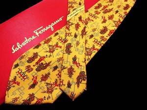 **:.*:K0528 beautiful goods Ferragamo [ garden .* person * man ] necktie 