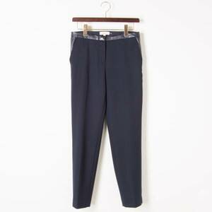  beautiful goods TORY BURCH wool pants slacks cut . return one navy blue 2