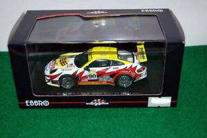 ●＊新品未開封 1/43W. L. R ポルシェ911GT3 RSR 2005 ルマン 白