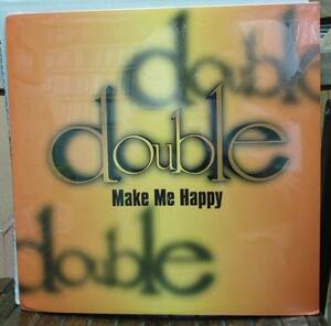 doubleダブル/Make Me Happy(12inch,新品未開封)