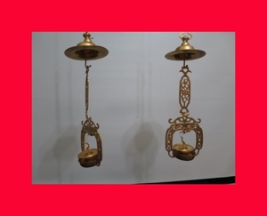 : prompt decision [ old capital Kyoto ][ Buddhist altar fittings wheel light J425] Buddhist image * Buddhist altar fittings *......