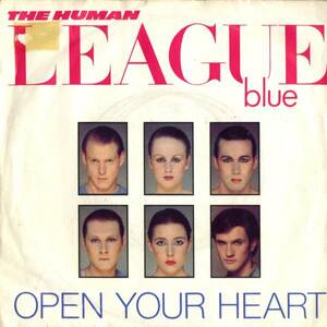 Human League 「Open Your Heart」英国VIRGIN盤EPレコード