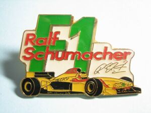 ピンバッジ　ラルフ　シューマッハ　F1　レーシングカー