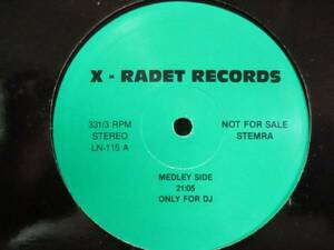 X-Rated Records // Medley Side / 5点で送料無料 12''