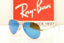 ★新品・正規輸入品！Ray-Ban レイバン RB3025 112/17 AVIATOR アビエーター ブルーフラッシュ 58サイズ★_画像1