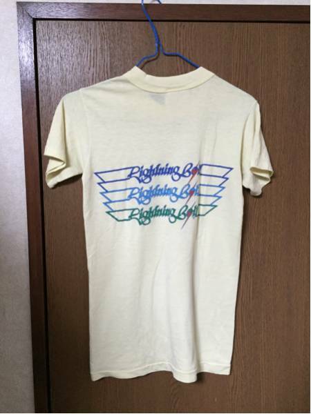 ライトニングボルト3連Tシャツ　検）アメカジ　ビンテージ