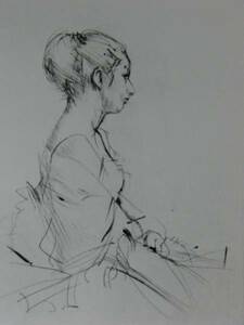 Art hand Auction Ryohei Koiso, Limited to 100, ballerina, Copperplate engraving raisonné, New with frame, Painting, Oil painting, Portraits