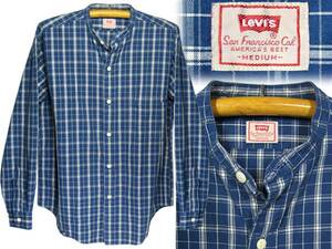 リーバイス(LEVI’S）バンドカラー長袖シャツ