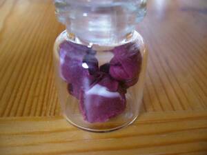 シルバニアサイズ・キャンディ瓶「紫キャベツ」・樹脂粘土