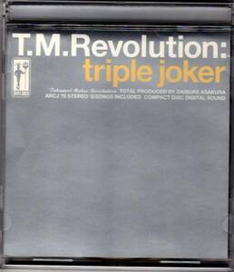 ∇ T.M.Revolution/triple joker(98年盤)/西川貴教/即決