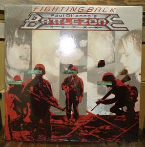 PAUL DI'ANNO'S BATTLEZONE/FIGHTING BACK(LP,新品カナダ盤