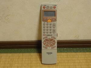 * Toshiba video deck for remote control RM-F10 used * junk */