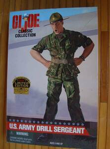 ★未開封新品☆希少.入手困難品.廃版レア年代物・ヴィンテージ「U.S. ARMY DRILL SERGEANT」 ケナー ハズブロ ドラゴン3R/DID少々難あり☆