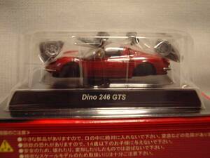 サンクス　京商　Ferrari　DINO　246　GTS＜赤＞　1/64