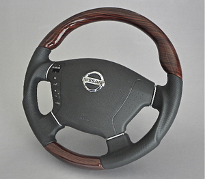 NEW build-to-order manufacturing goods PY50 Y50 Fuga VIP high class natural book@. made wooden steering wheel GPA -DESIGN by JASTEC DESIGNjas Tec design 