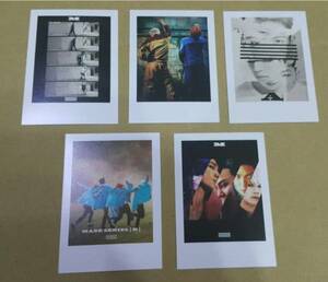 BIGBANG　M インスタントカメラ風 写真5枚セット