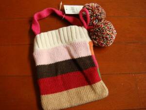 &. out possible!! unused goods!GAP. knitted bag 