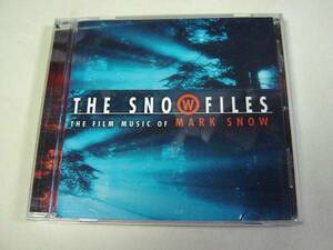 SNOW FILES Mark Snow(マークスノー)サウンドトラック作品集/Nikita(Club Version),Smoke Jumpers,X-Files等