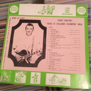 CARL SMITH LP GOLDEN COUNTRY ERA ロカビリー