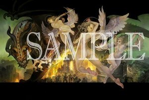  Dragons Crown art book cover illustration tapestry 