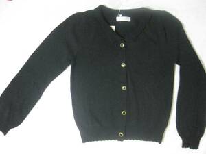  new goods Y7350 Feroux Feroux knitted acrylic fiber Anne gola cardigan for women reti- black black M 2