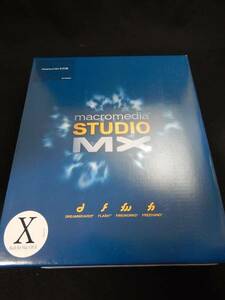NA-319*Macromedia Studio MX /Dreamweaver Flash Fireworks /MAC OS X