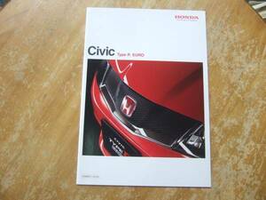 ☆ Civic Type R Eurocatalog октябрь 2010 г. ☆