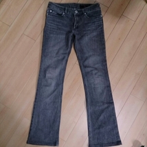 QUEENS COURT JEANSクイーンズコート24ジーンズラインストーン付_画像1