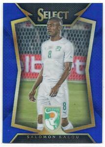 2015 Select Soccer Salomon Kalou Blue Prizm /299