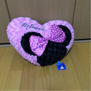  Disney minnie cushion pink × black 