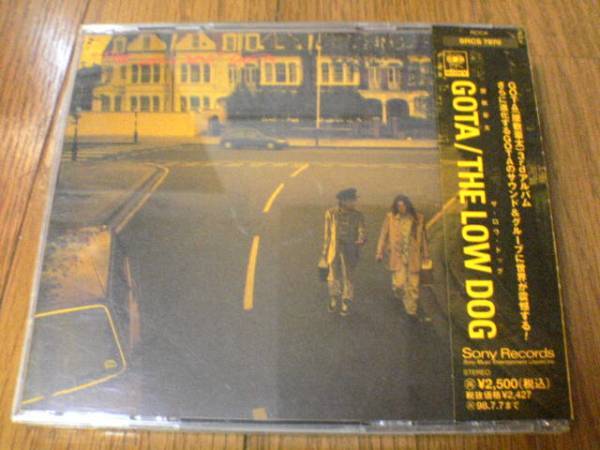 屋敷豪太(GOTA)CD ザ・ロウ・ドッグTHE LOW DOG 即決