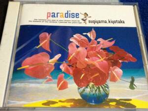 杉山清貴　CD 　PARADISE～夏の恋を続けよう～ 　ワーナー時代のベスト盤です。　LIVIN' IN A PARADISE 収録！