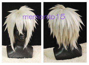  silver white silver heat-resisting wig Hakuoki . rice field total .(..) costume play clothes set settled . rice field total . cosplay 