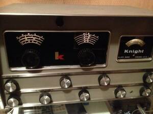 Allied Knight R100 Receiver vacuum tube receiver option attaching 