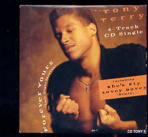 tony terry/forever yours 4 tracks 1987 uk cd single