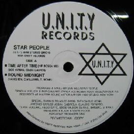 $ STAR PEOPLE / TIME AFTER TIME (SM-1010) シンディ・ローパー 名曲 ボサノバ・カバー♪ Y12-4F 3B1 (UNITY RECORDS) 12インチ レコード