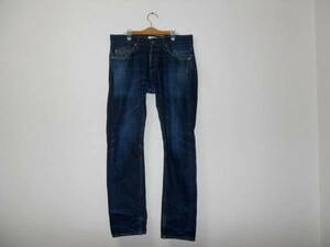 Deluxe Clothing Deluxe closing indigo Denim jeans L (3E is large 