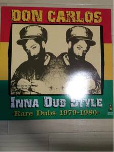 Don Carols / inna dub style LP Black Uhuru Root Radics 激渋